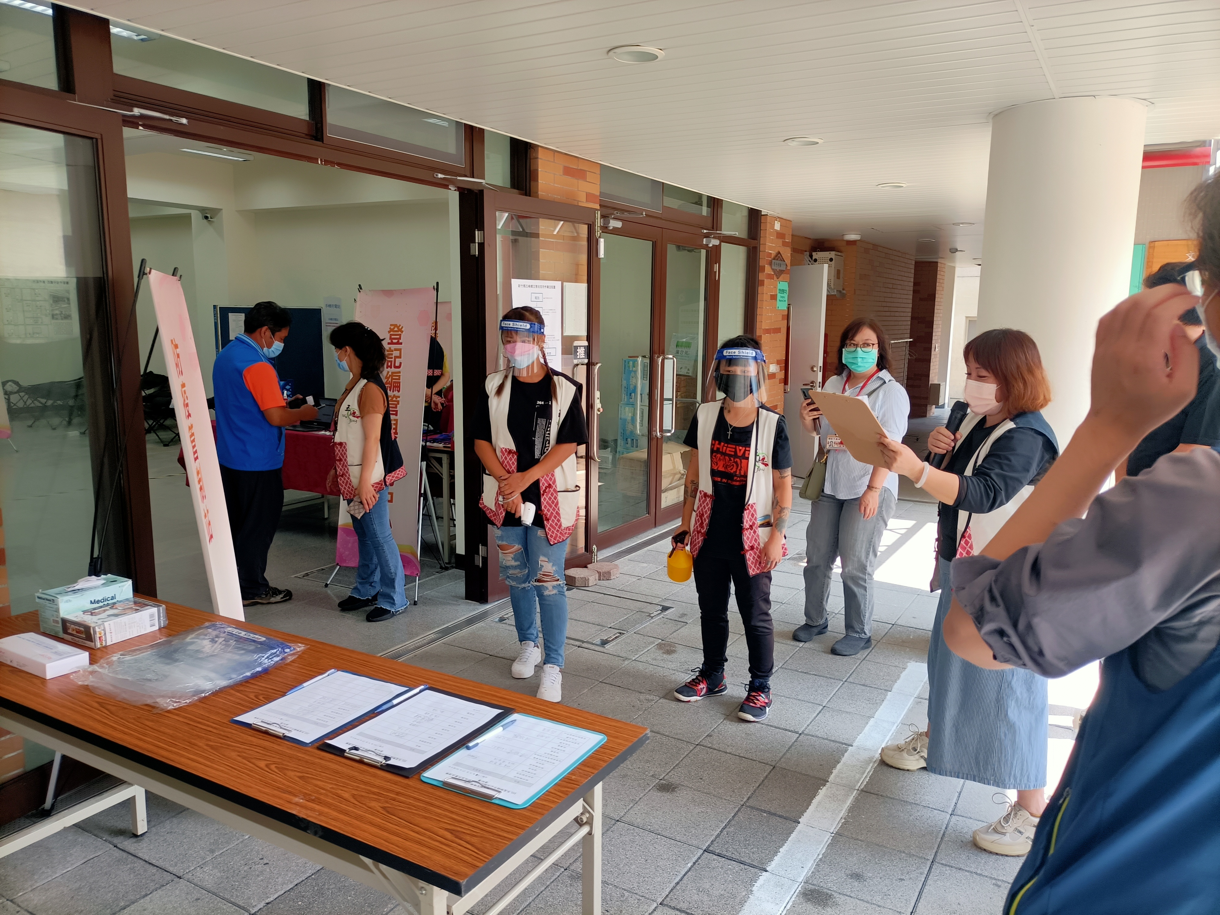 新竹縣111年災害防救深耕第3期計畫 - 鄉鎮市公所收容所開設服務功能設施布置與運作功能導覽之實兵演練（五峰鄉公所場次）